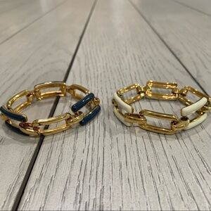 BUNDLE OF TWO LINK BRACELETS